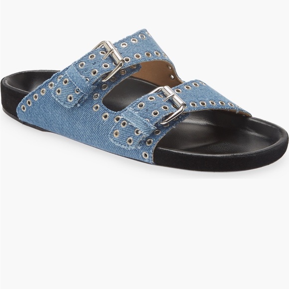 Isabel Marant Lennyo Slide Sandal, size 7. Worn twice! - Picture 1 of 2
